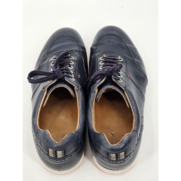Men\'s Royal Albatross Spikeless Leather Blue Golf Shoes USA‎ 11 Made In Portugal